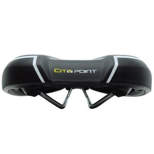 Selim Bicicleta Calypso City Point Vazado Preto - 4