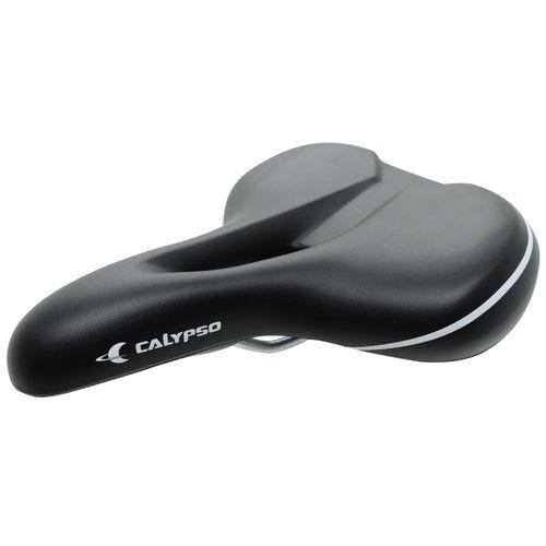 Selim Bicicleta Calypso City Point Vazado Preto - 1