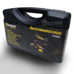 Jogo De Ferramentas 41 Peças Titanium + Maleta - 3