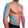 Fita Cinesiologia Musculação Lesoes Fisioterapia Bandagem Esporte Kinesio Tape - Azul - 5