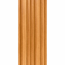 Painel Ripado Cor: Freijó de Uso Interno em Wpc Double 2,90m X 18cm - 2