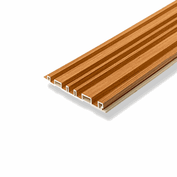 Painel Ripado Cor: Freijó de Uso Interno em Wpc Double 2,90m X 18cm - 4