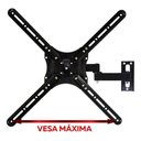 Ver imagem 4 de Suporte TV 50 Polegadas 4K LED Oled Qled Smart Samsung - Preto