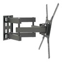 Ver imagem 1 de Suporte TV 50 55 60 65 70 75 Polegadas Articulado Samsung Lg - Preto
