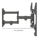 Ver imagem 3 de Suporte TV 50 55 60 65 70 75 Polegadas Articulado Samsung Lg - Preto