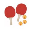 Kit Ping Pong Tenis de Mesa com 3 Bolas e Par de Raquetes - 3