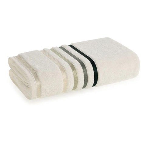 Toalha de Rosto Karsten Lumina 48X80 UN IVORY-VERDE