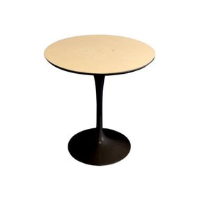 Base de Mesa Saarinen de Jantar Redonda em Alumínio - Tampos de 80 até 124cm - Base Preta