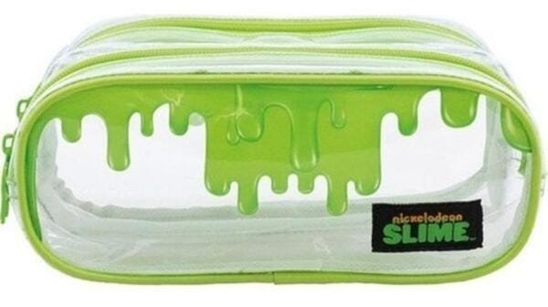 Kit Mochila Slime Preta Nickelodeon+ Estojo Transparente - 5