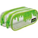Ver imagem 6 de Kit Mochila Slime Preta Nickelodeon+ Estojo Transparente