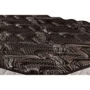 Ver imagem 6 de Colchão Solteiro Espuma D33 Pasquale Plus Euro Pillow Black (78x188x25) - Paropas