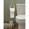 Suporte Papel Higiênico Toalha Corda Náutica Banheiro/lavabo Rústico Trine Suporte de Corda Náutica - 2