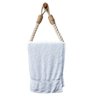 Suporte Papel Higiênico Toalha Corda Náutica Banheiro/lavabo Rústico Trine Suporte de Corda Náutica - 3