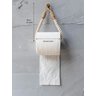 Suporte Papel Higiênico Toalha Corda Náutica Banheiro/lavabo Rústico Trine Suporte de Corda Náutica - 6
