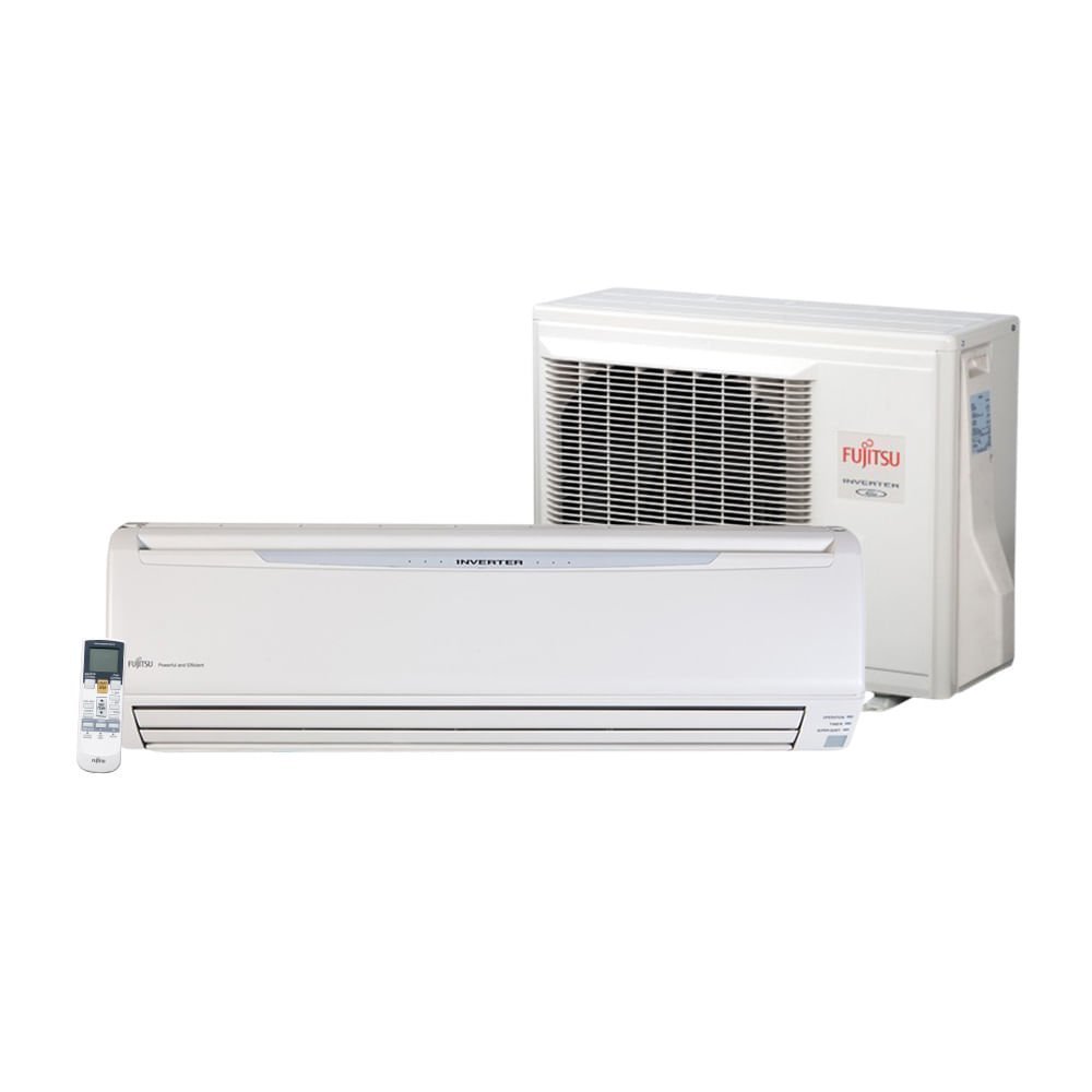 Ar Condicionado Split Hi Wall Inverter Fujitsu 18000 Btu/h Quente e Frio Asba18lec - 220 Volts - 1