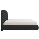 Ver mais imagens de Cama Casal Flutuante com Cabeceira 140cm Aura W01 Bouclê Preto - Lyam Decor