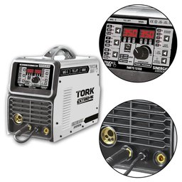 Máquina De Solda Inversor Trisolda 350A Touch 350 S Mig S + Tig Lift + Mma Vrd 5/20 Kgs Supertork - 2