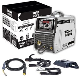 Máquina De Solda Inversor Trisolda 350A Touch 350 S Mig S + Tig Lift + Mma Vrd 5/20 Kgs Supertork - 4