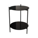 Ver imagem 2 de Mesa Lateral Industrial Marbella para Sala Quarto Sofá Apoio Decor Estilo Moderno - Off White