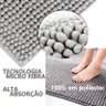 TAPETE POPCORN PRETO 0,40x0,60:PRETO - 7