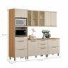 Conjunto Cozinha Compacta Madri Jequitiba Off White - 4
