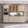 Conjunto Cozinha Compacta Madri Jequitiba Off White - 1