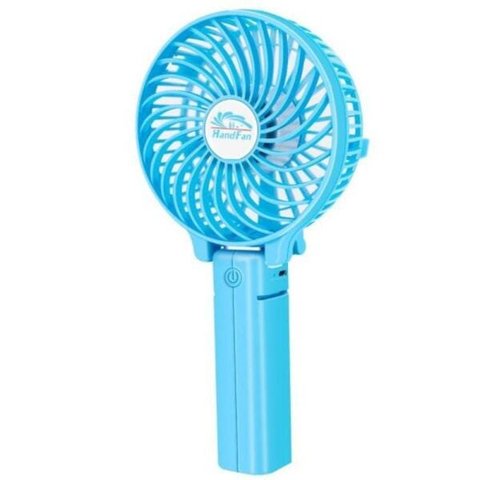 Mini Ventilador de Mão Portátil 3 Velocidade Recarregável