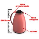 Ver imagem 2 de Kit Bule Térmico Porta Filtro Coador Açucareiro para Café Unitermi Rosa