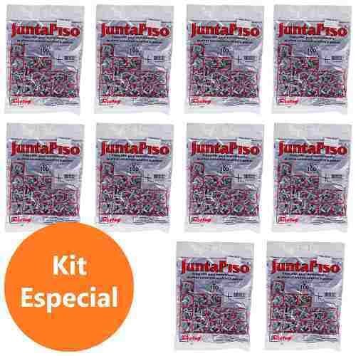 Kit 1000 Espaçador Junta De Piso 3,0mm Cortag 60510 - 1