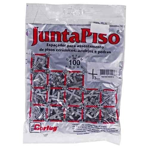 Kit 1000 Espaçador Junta De Piso 3,0mm Cortag 60510 - 3