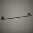 Ver imagem 2 de Porta Toalha 457mm Square Kohler Preto 23284br-bl