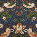 Ver imagem 2 de Papel de Parede Floral com Pássaros Azul Escuro+ Cola Inclusa
