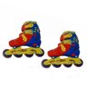 Kit Patins Roller Infantil Ajustavel Com Capacete - 2