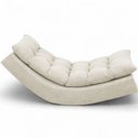 Ver imagem 6 de Kit 2 Poltronas Leve Balanço Linho Premium Easy Clean Luxo Balance para Sala Quarto Conforto