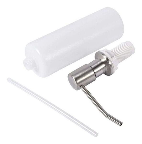Dispenser Embutir Dosador Liquido Sabão Pia Detergente Sabonete Escovado Cozinha Banheiro 20 Unids - 2
