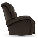 Ver imagem 3 de Poltrona do Papai Reclinável Napoli Glider Giratória Massagem Pu Marrom Fh1