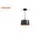 Pendente Luminária Lustre Bilboque Large Grande Diametro 30cm PT Fosco Cobre - 1