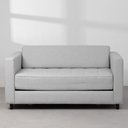 Ver imagem 2 de Sofá-Cama Mira Casal Cinza Claro - 1,50m