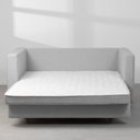 Ver imagem 4 de Sofá-Cama Mira Casal Cinza Claro - 1,50m