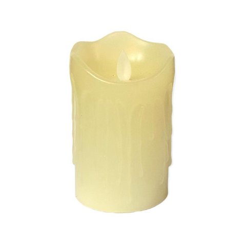 Vela Cintilante Led Parafina 12,5cm