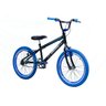 Bicicleta Aro 20 Bmx Cross Freestyle Aero - Preto com Azul - 2