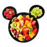 Petisqueira Mickey Preto Prato Infantil Em Plástico - 2