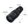 Luneta Monóculo Telescópio Tático a Prova D'Água 16x52 Alcance Zoom Profissional - 3