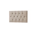 Ver imagem 2 de Cabeceira Painel Estofada Paris Suede Bege Solteiro 90cm para Cama Box