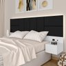 Cabeceira Suspensa Cama Queen com Led Malibu - M. Arapongas - 1