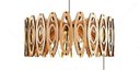 Ver imagem 1 de Luminária Teto tipo Pendente TOPÁZIO MDF - Completa - 02 bolas