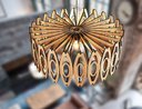 Ver imagem 3 de Luminária Teto tipo Pendente TOPÁZIO MDF - Completa - 02 bolas