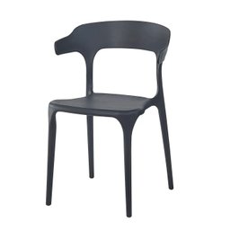 Kit 4 Cadeiras de Jantar Garden Luxo Preta Resistente - 2