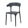Kit 4 Cadeiras de Jantar Garden Luxo Preta Resistente - 2
