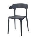 Ver imagem 2 de Kit 4 Cadeiras de Jantar Garden Luxo Preta Resistente